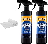 Sopami Ceramic Paint Sealant Spray: Max Gloss Hydrophobic Ceramic Coating for Cars, RVs, Boats - 6+ Month Shine & Protection