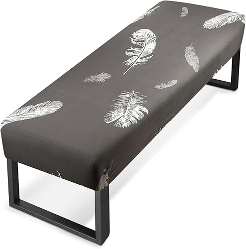 Funda protectora de banco para el hogar, color sólido, elástica, seda de leche, para silla de comedor, funda de piano gruesa, extraíble, lavable, a