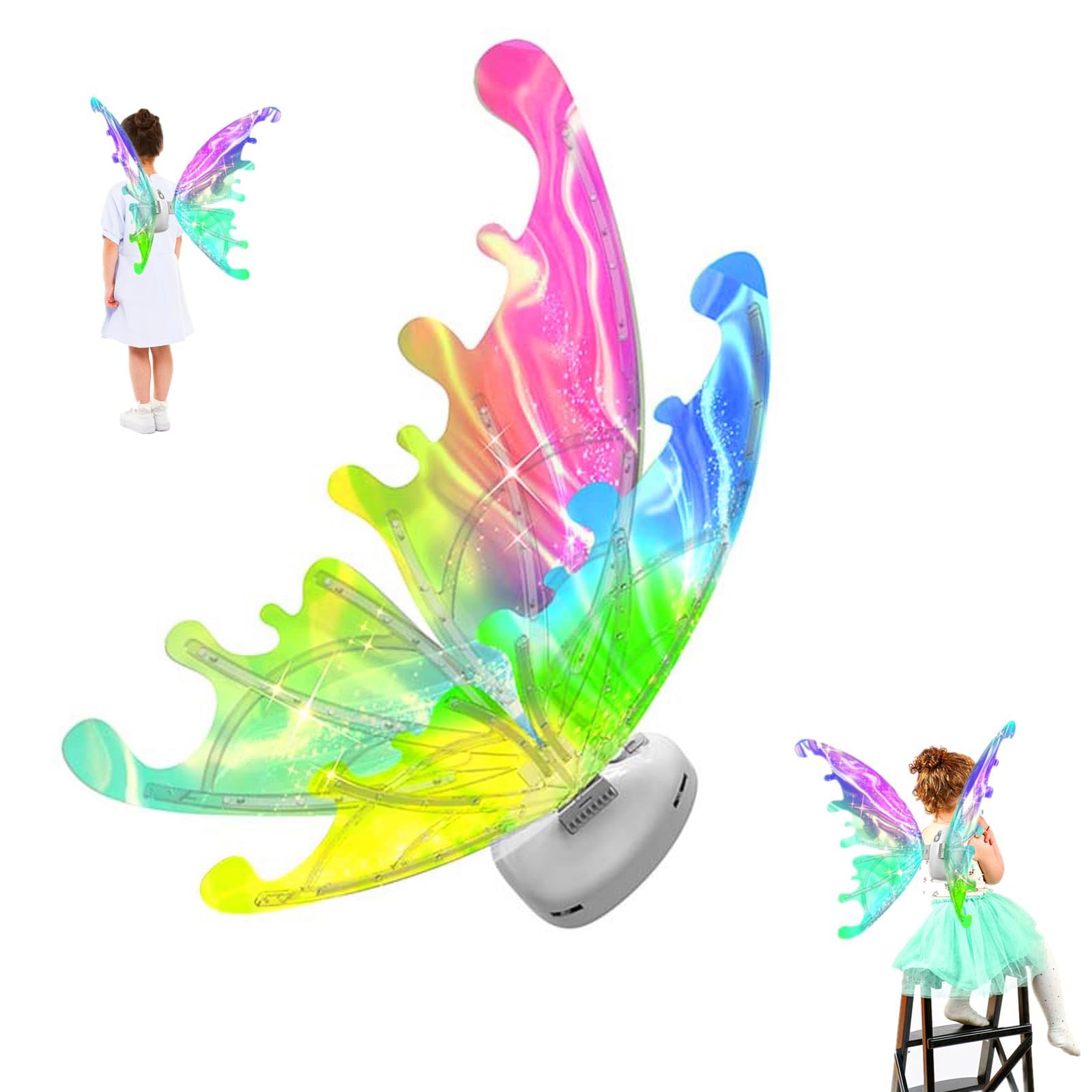 Amazon.co.jp: エルフの羽 妖精の羽 女の子向けのもので、音楽とLED