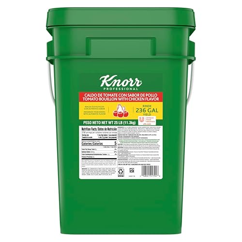 Miniatura 9 de Knorr Caldo de Tomate Profesional, Caldo de Tomate con Base Granulada de Sabor a Pollo, Caldo como Base, Marinada, Potenciador de Sabor,