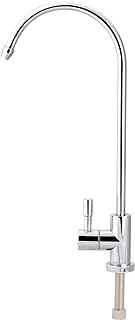 Kitchen Sink Faucet, 1/4'' Zinc Alloy Kitchen Sink Kitchen Water Filter Faucet Tap Chrome Reverse Osmosis Ro Drinking Water Filter for Drinking Kitchen Sink Cooking
