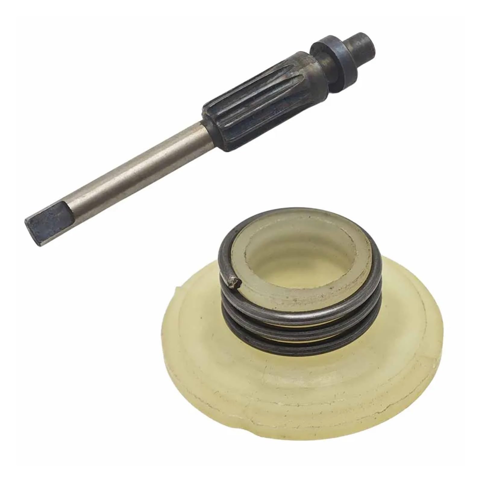 Kit engrenage à vis sans fin et levier d'arbre de piston d'huile pour tronçonneuse 435 et 450