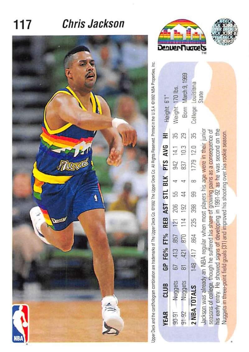 CJ MAC B.G KNOCK OUT C-WALK サイン入りCD Amazon.com: 1992-93 Upper Deck Basketball #117 Chris Jackson