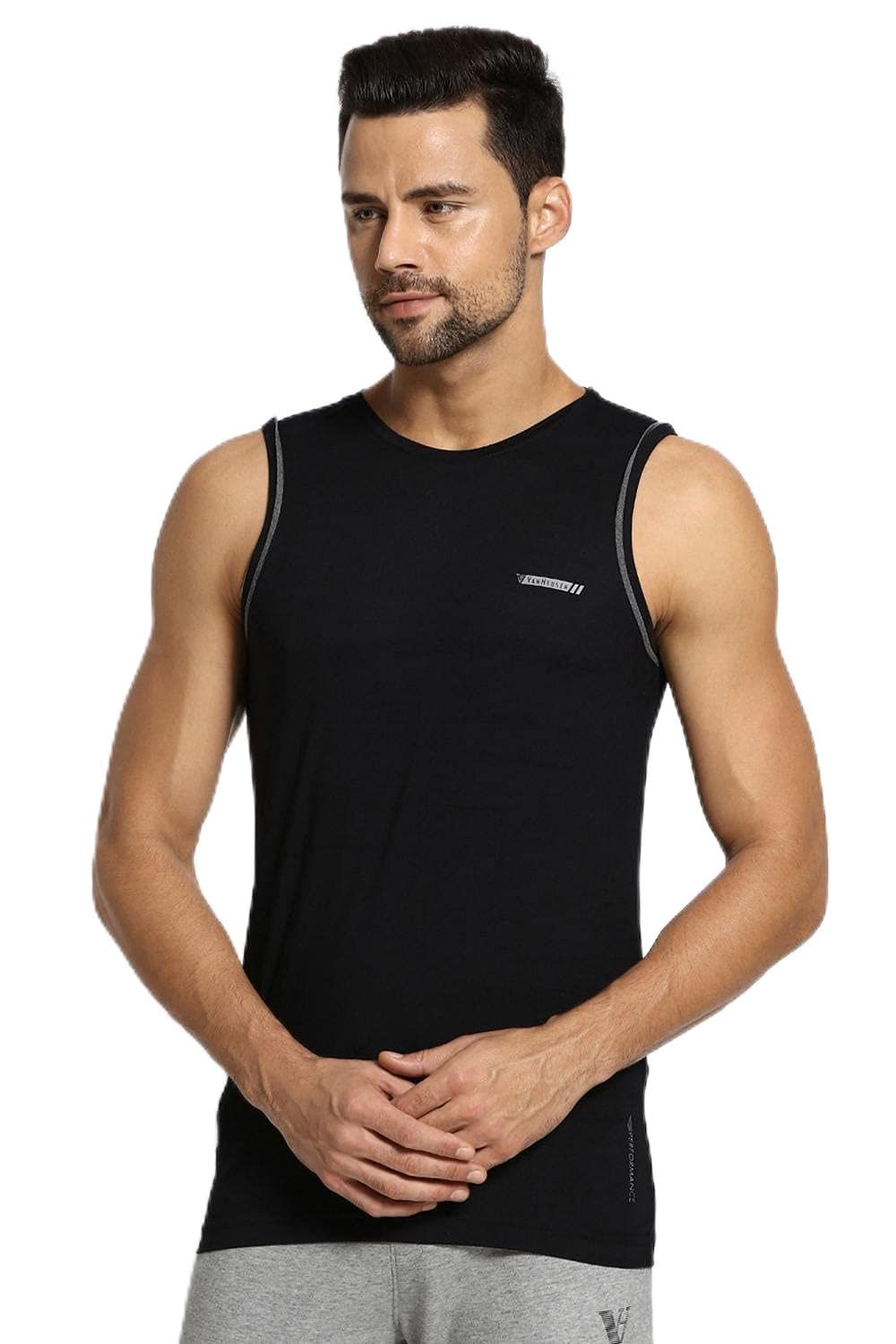 van heusen Men's Polyester Regular Fit Vest-picture-35