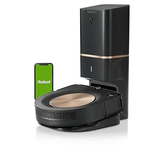 iRobot® Roomba® s9+ robotstofzuiger met wifi-verbinding en automatische vuilafvoer - PerfectEdge® Technologie met hoekborstel - Leert, produceert kaarten, past zich aan - Schoonmaken per object