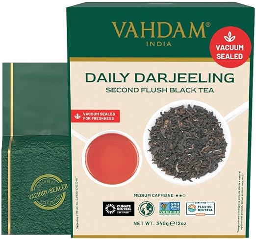 VAHDAM Hojas De Té Negro Darjeeling