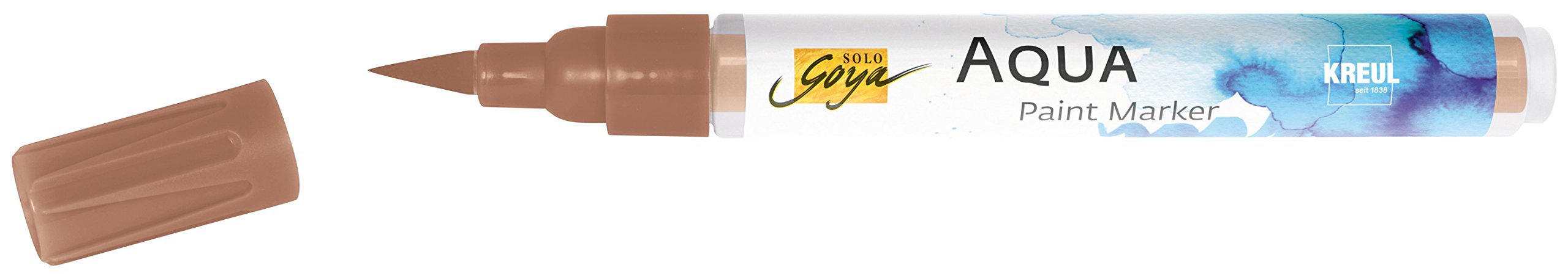 Solo Goya Aqua Paint Marker Rust Brown Oxydbraun-Dunkel