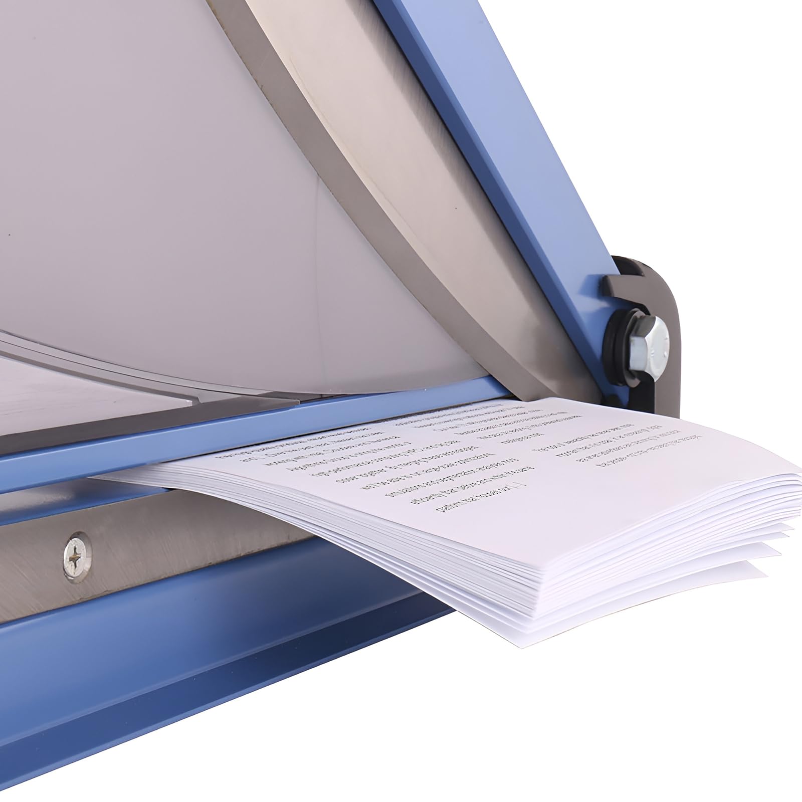 Wytrzymała gilotyna do papieru, 15-calowa gilotyna biurkowa z automatycznym zaciskiem i osłoną bezpieczeństwa do biura, sali lekcyjnej i rękodzieła