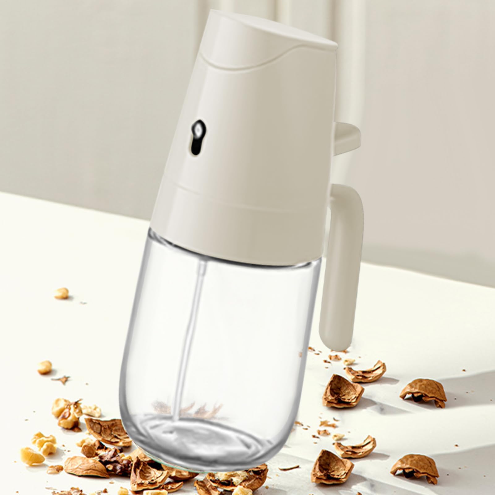 Olivenöl-Sprühspender – 300 ml Küchen-Sprühflasche zum Kochen, Grillen, Backen, Grillen, Luftfritteuse, Picknick, Restaurant, Garten, Braten