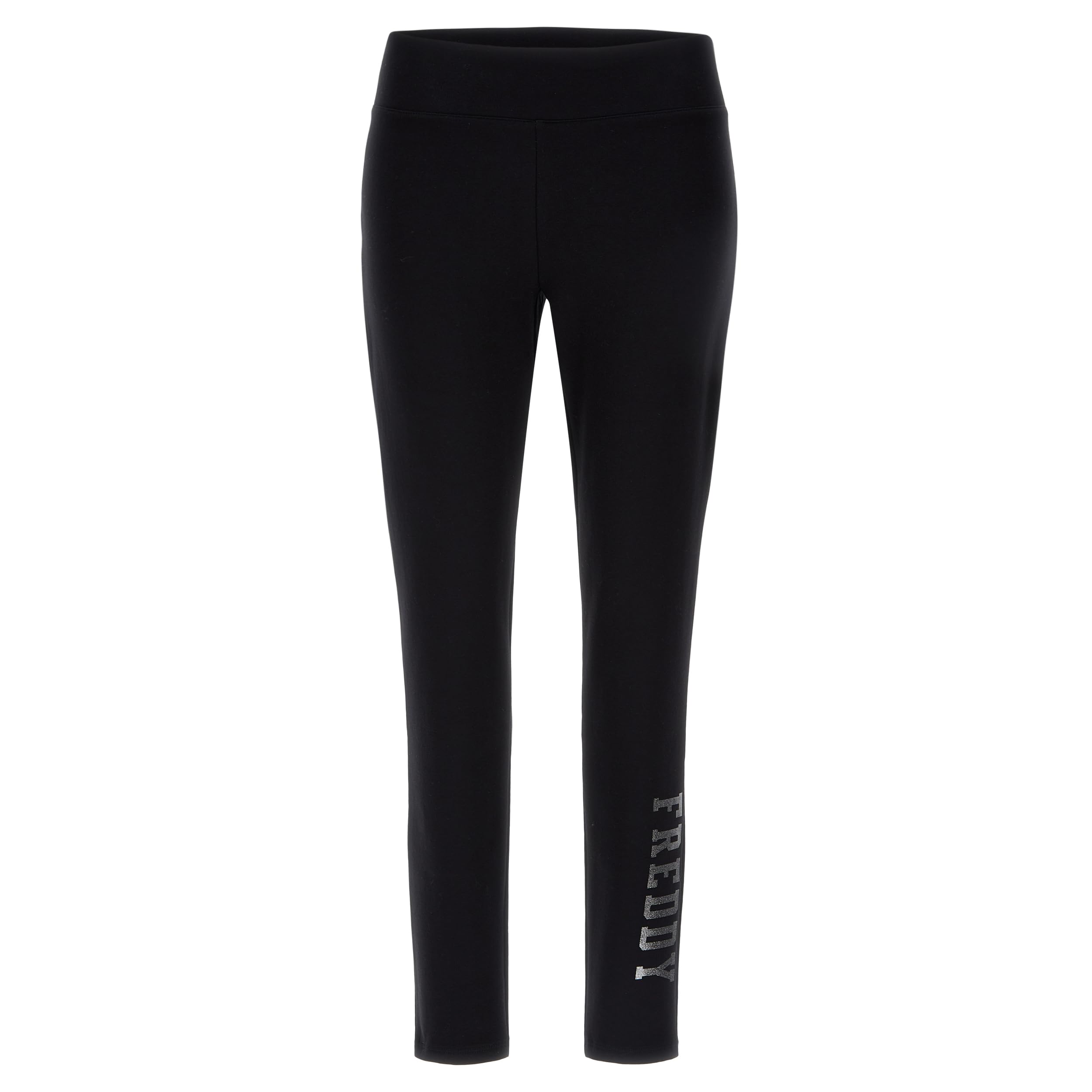 Legging en molleton Freddy pour femme pantalon de sport coton paillettes