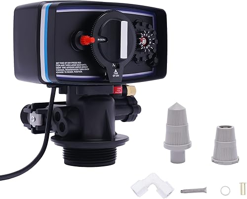 Miniatura 1 de Válvula de control de reloj de 12 días de 110 V, cabezal de retrolavado de válvula de temporizador de 3 W, válvula de suavizante de repuesto de