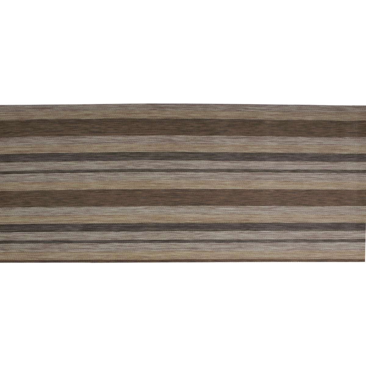 SaRani Tappeto Runner Moderno per Cucina e Corridoio, Impermeabile, Antimacchia, Passatoia con Fondo Antiscivolo (Righe Beige, 50x400 cm)