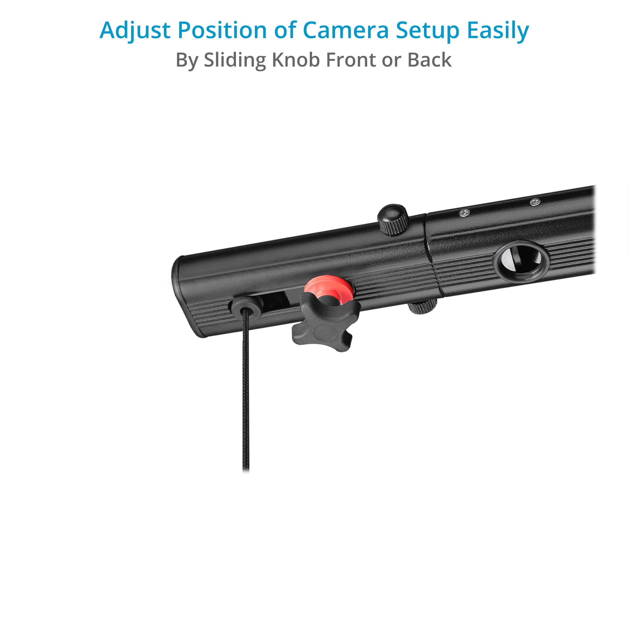 FLYCAM Flowline 500N - Giubbotto di supporto ergonomico professionale per fotocamera, carico utile fino a 10-12 kg, barra superiore da 52,1 cm con estensione del braccio da 17,8 cm, adatta a diverse