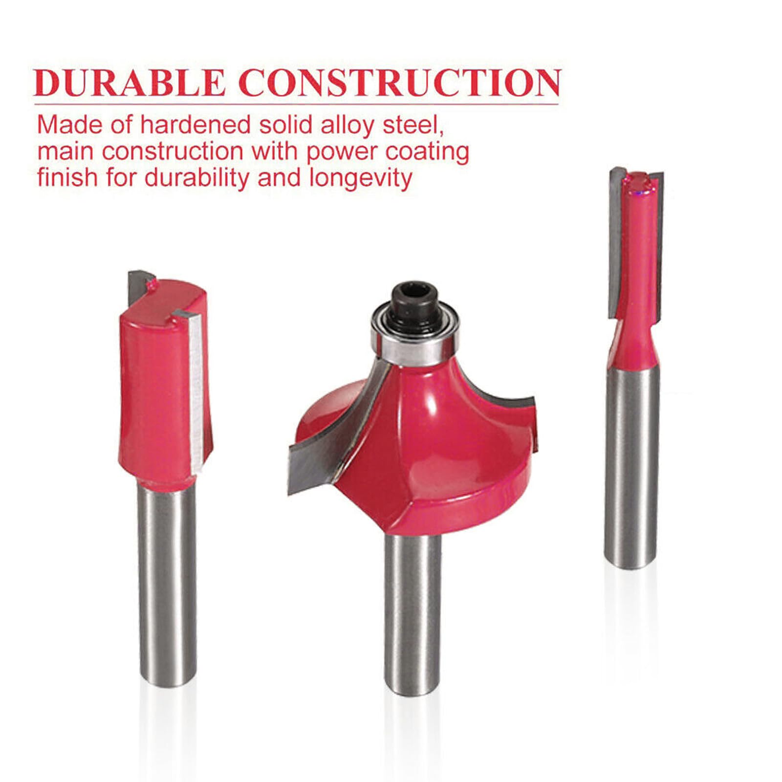 fresa per fresa superiore 8 mm - Set di utensili per lavorazione del legno con chiave inglese e accessori