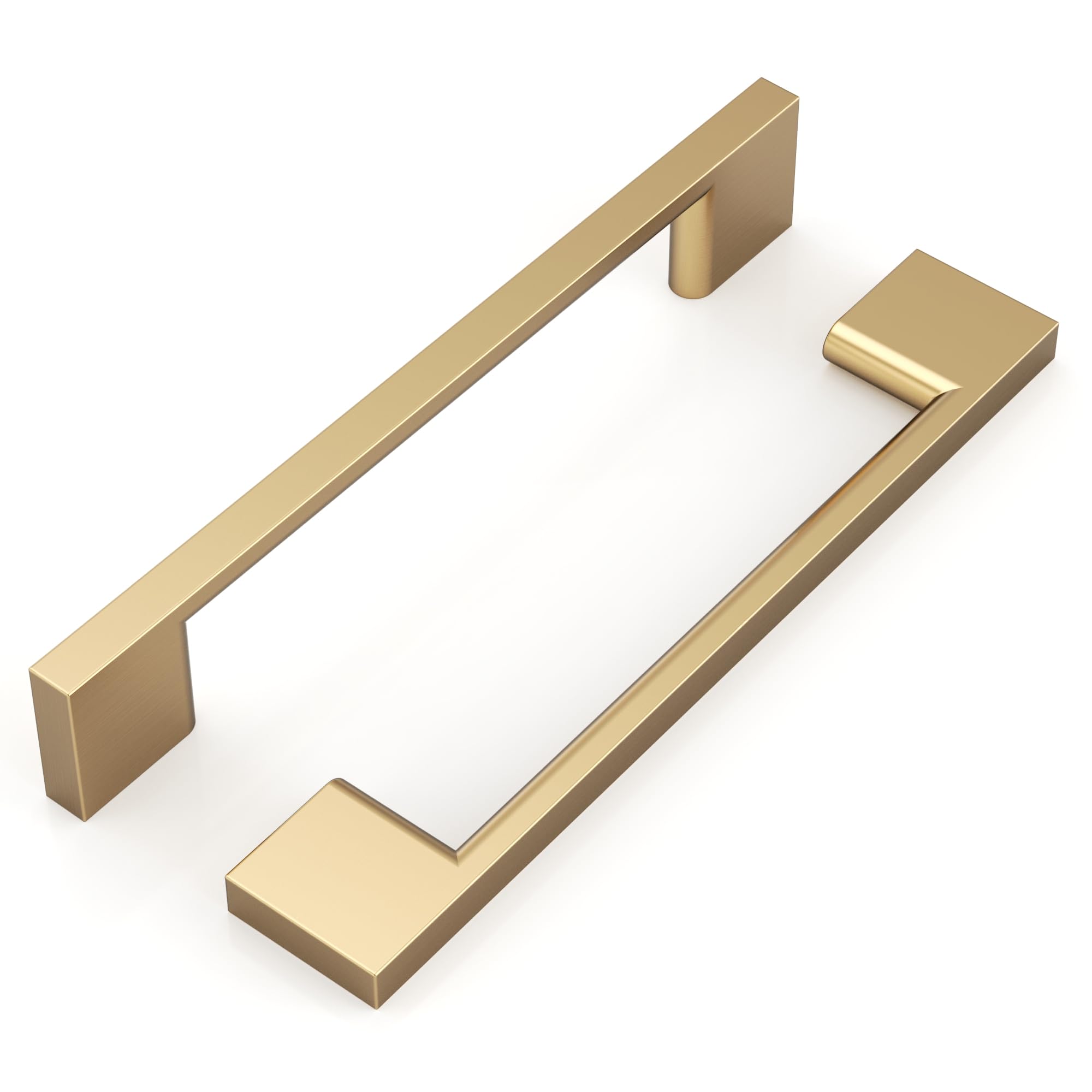 9BUILD 10 Pack Champagne Bronze Cabinet Pulls 5 Inch Cabinets Handles Kitchen Cabinet Hardware Handle for Champagne Dresser Pulls