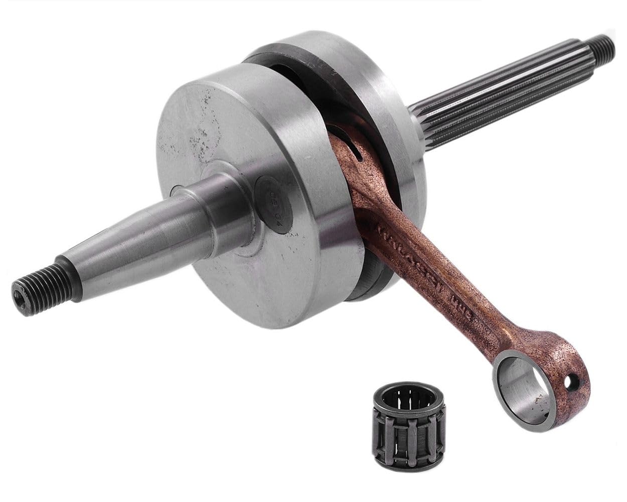 MALOSSI, albero motore MHR RHQ per Aprilia 50 SR Factory/DiTech/GILERA 50 Runner Purejet/Piaggio 50 NRG MC3 Purejet/Power Purejet 2T LC KB Ø 12 mm