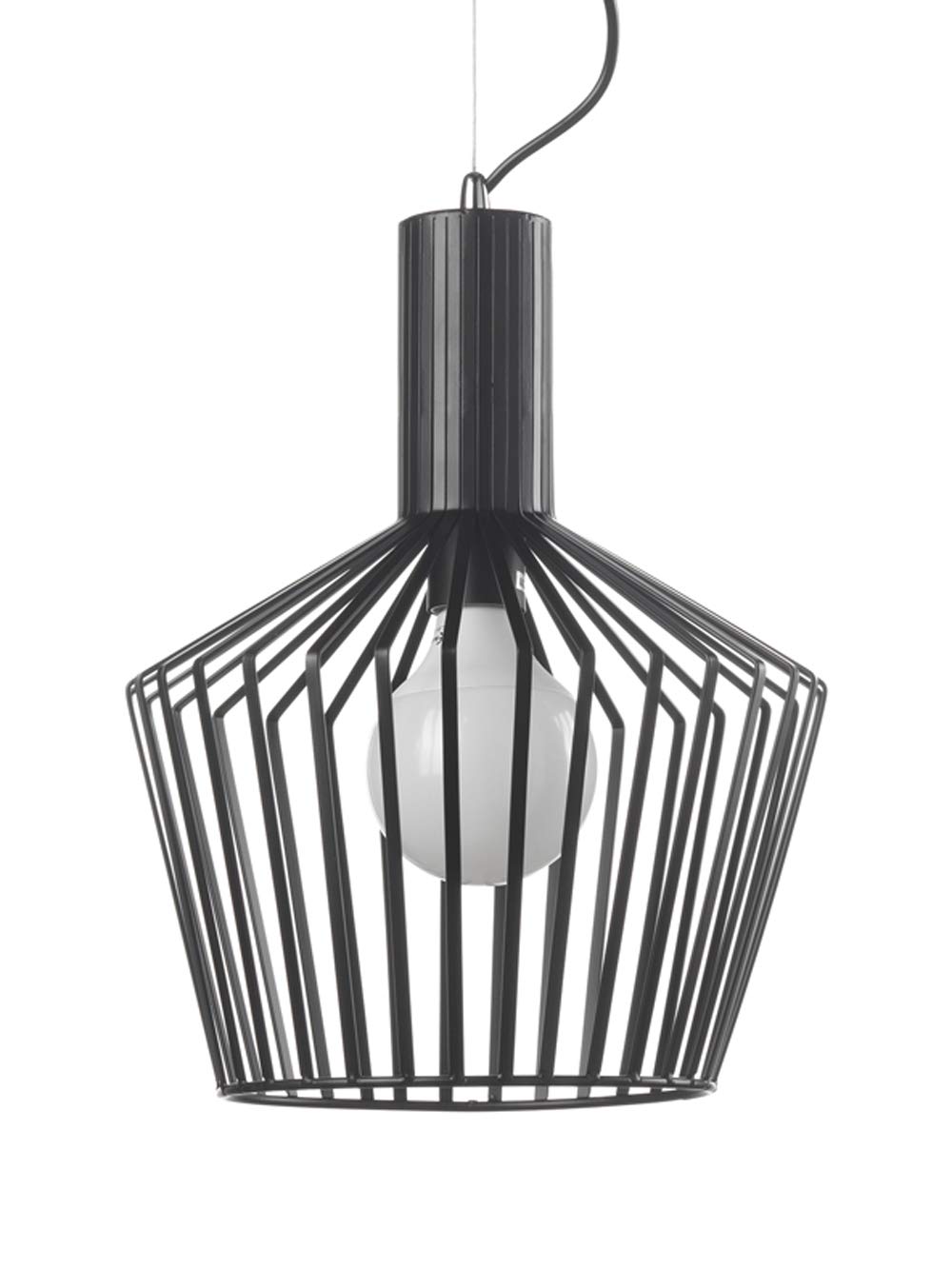 Onli Negro Dormir Con Pies De Lámpara De Metal Estilo Moderno