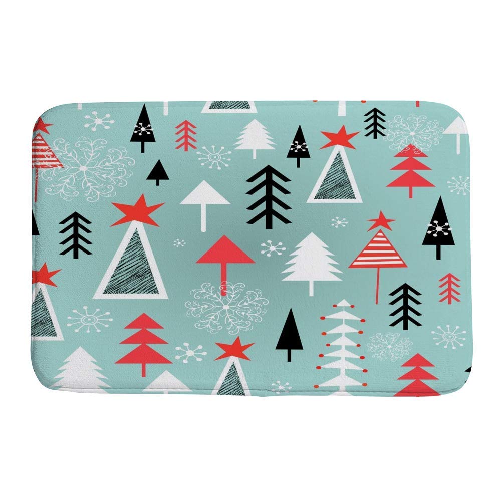 Tapis de salle de bain anti-glisse épais 91x61 cm pour sécuriser le carrelage mouillé