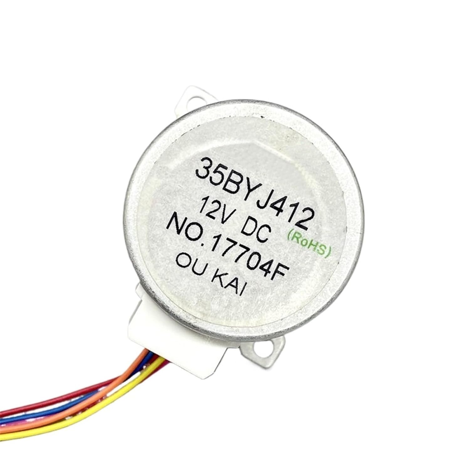 35BYJ412 DC12V Stepper Motor 4-Phase 5-Wire 35-Step Gear Motor Low Noise High Forward and Reverse Gear Motor