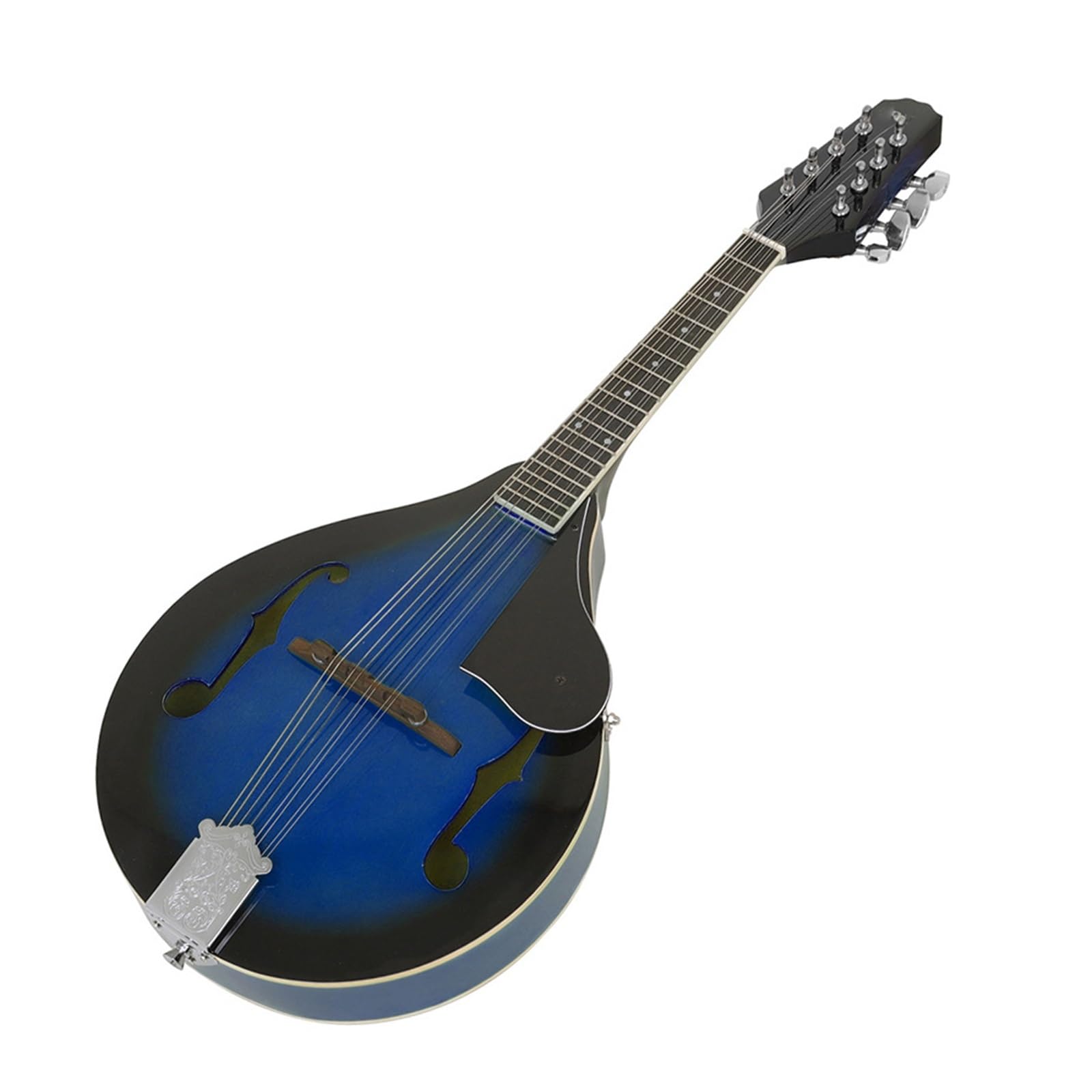 Mandoline Instrument Mandolineninstrument Blaues Lindenholz Anfänger Professionelle Achtsaitige Mandoline Mit Zubehör(A)