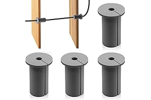 4 Pack HDMI Grommets Routing Kit for Starlink Satellite Dish, Wall Hole...