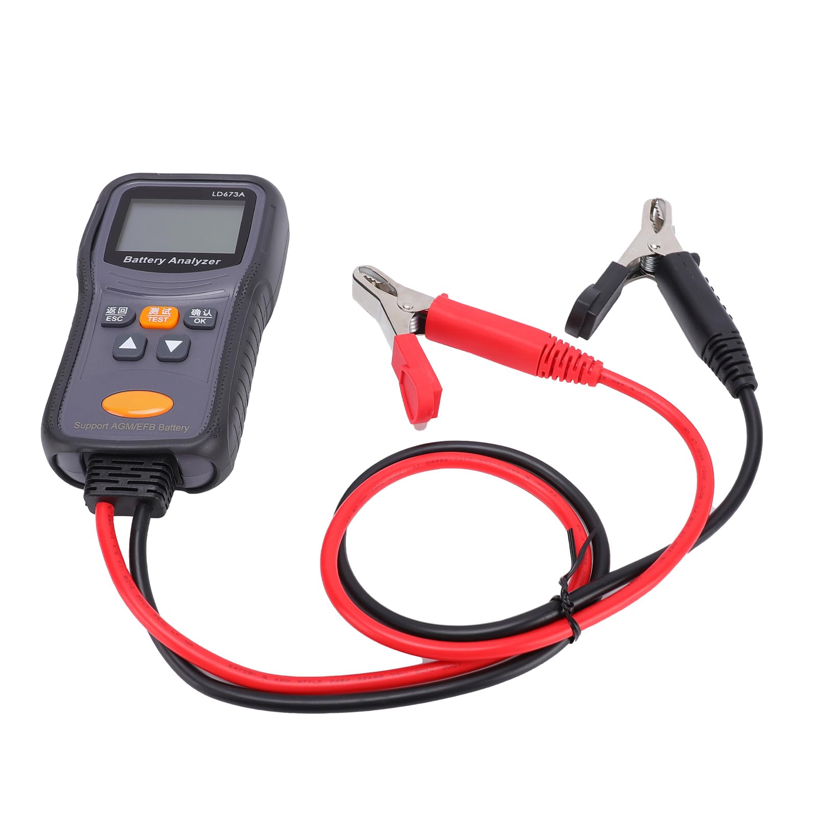 FTVOGUE Testeur de Batterie Automobile Numérique 12V/24V pour Véhicules