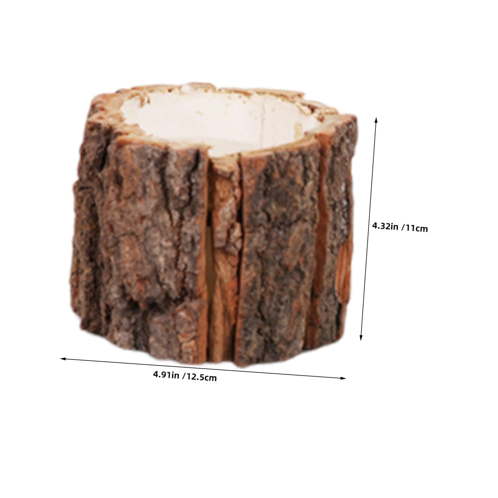 5pezzi Portapenne in Legno da Organizzatore per Scrivania Stile Rattan Contenitore per Penne e Cancelleria Decorativo per Ufficio e Casa