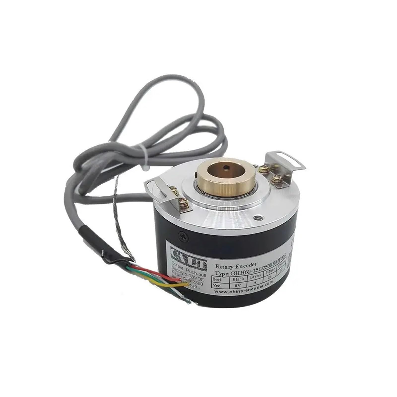 Codeur incrémental pour moteurs industriels arbre creux 15mm avec signal 5V TTL