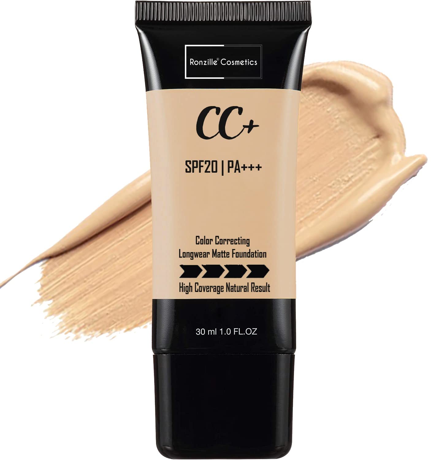 RONZILLE CC Creme Matte Foundation Shade & (SPF 20/PA+++) Foundation (Shade 01)
