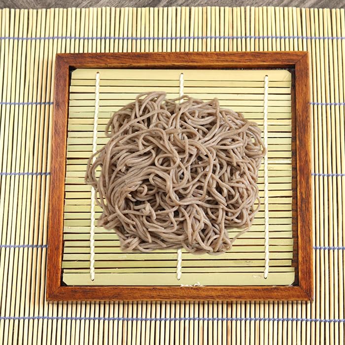 蕎麦皿　すだれ付き　平皿　そば皿　すだれ　3枚セット Amazon | そば皿 蕎麦皿 角 厚渕 木製 竹すだれ付き 和食器 蕎麦