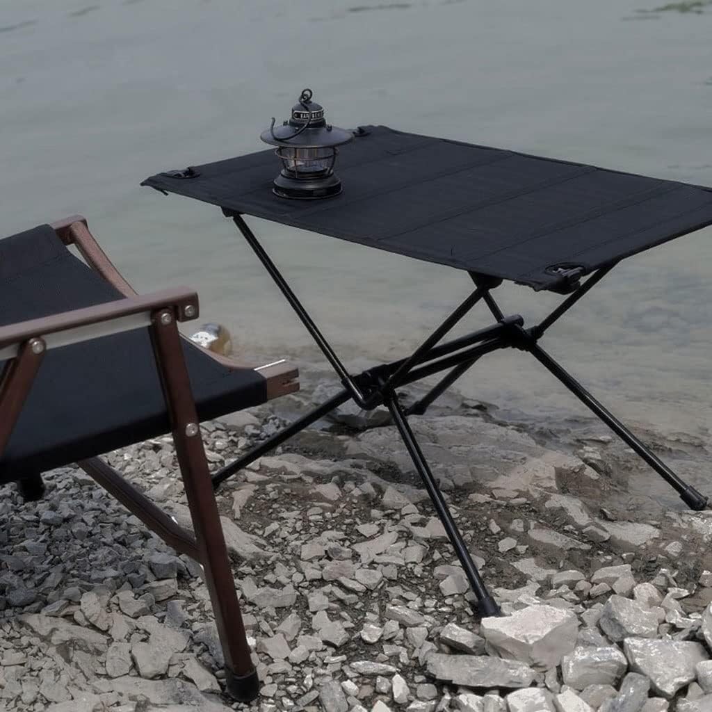 Przenośny składany stół kempingowy – lekki, łatwy do przenoszenia stół piknikowy wszechstronny składany stół na zewnątrz na kemping plażę grill i zajęcia tylne