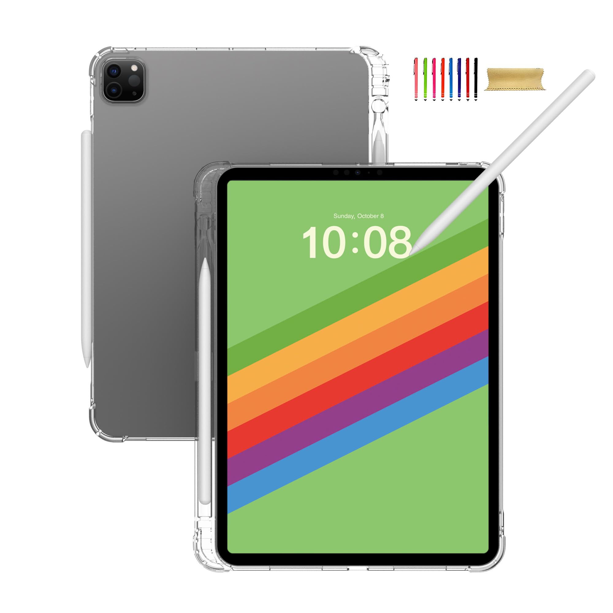 Amazon.co.jp: Allytechgroup iPad Pro 11インチケース 2024 ペンシル