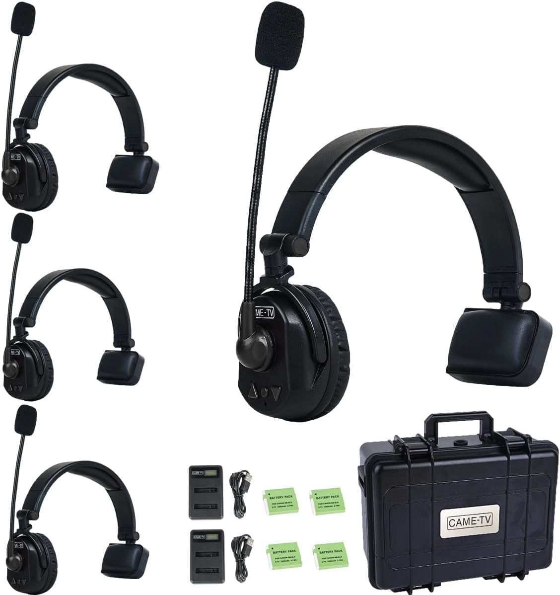 intercomunicatore wireless came-tv 4 pack full-duplex up to 1200 ft