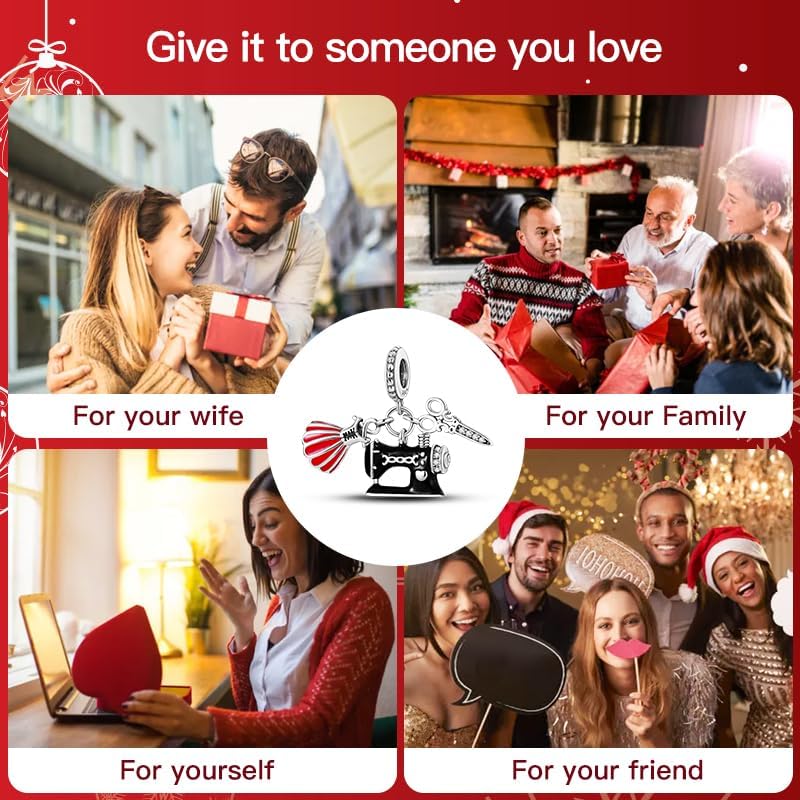 CYCUFF 925 Sterling Silver Charms Suitable for Charm Necklaces, Bracelet Pendants Beads Jewellery Gift for Women - Image 8