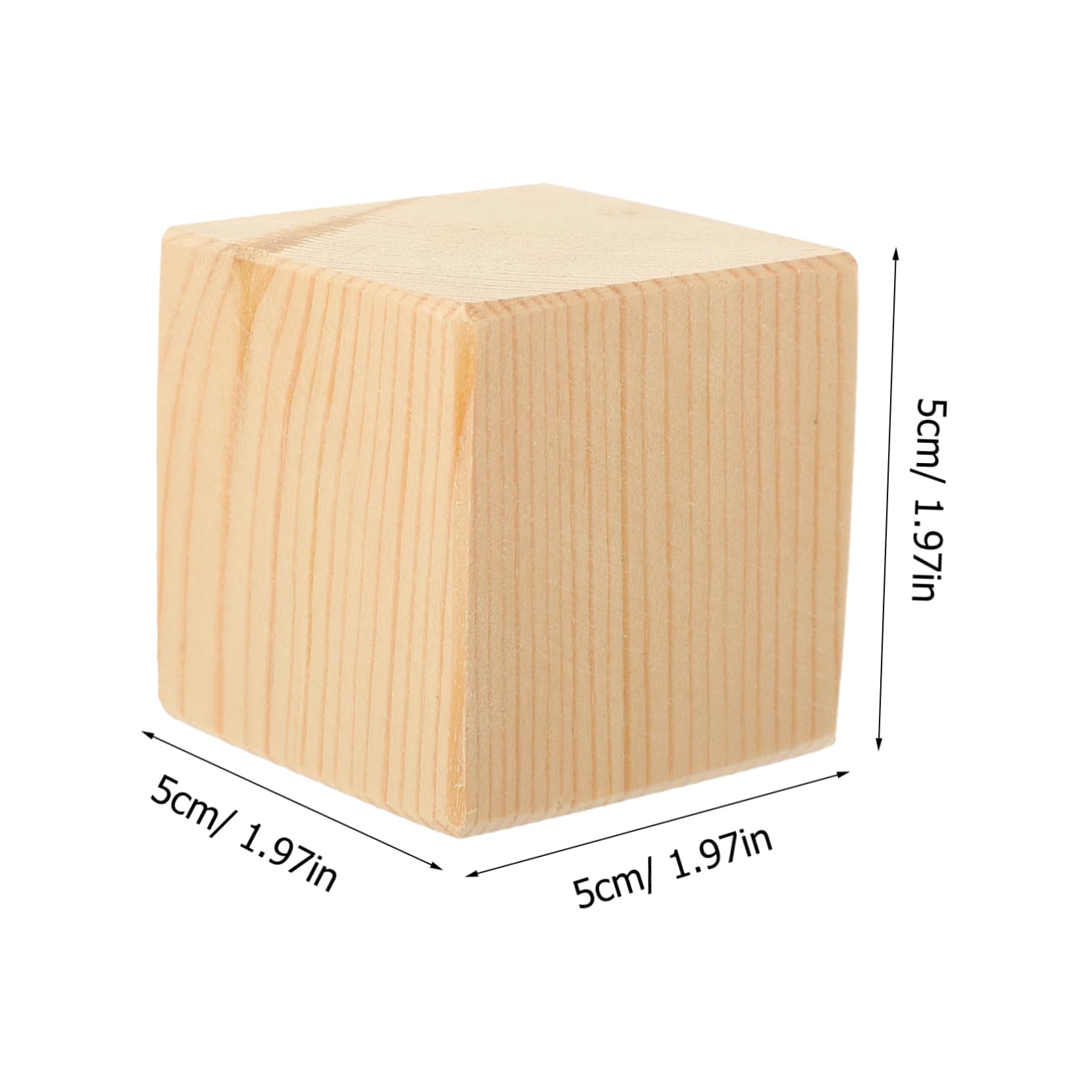 DIYEAH 2pcs Heavy Duty Furniture Risers - Sofa Leg Elevators for Bed Couch Desk and Washer Wood Block Supports to Prevent Sliding and Shaking