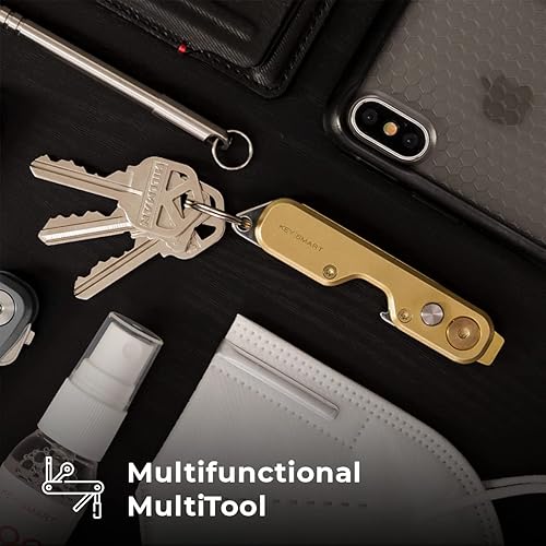Miniatura 4 de KeySmart SafeTul - La herramienta para abrir puertas es una herramienta avanzada sin contacto hecha de material de primera calidad con llavero 4 en