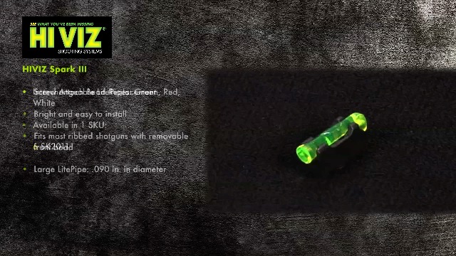 Amazon.com : SK2011 HIVIZ Sight Systems, Spark III-Threaded Front