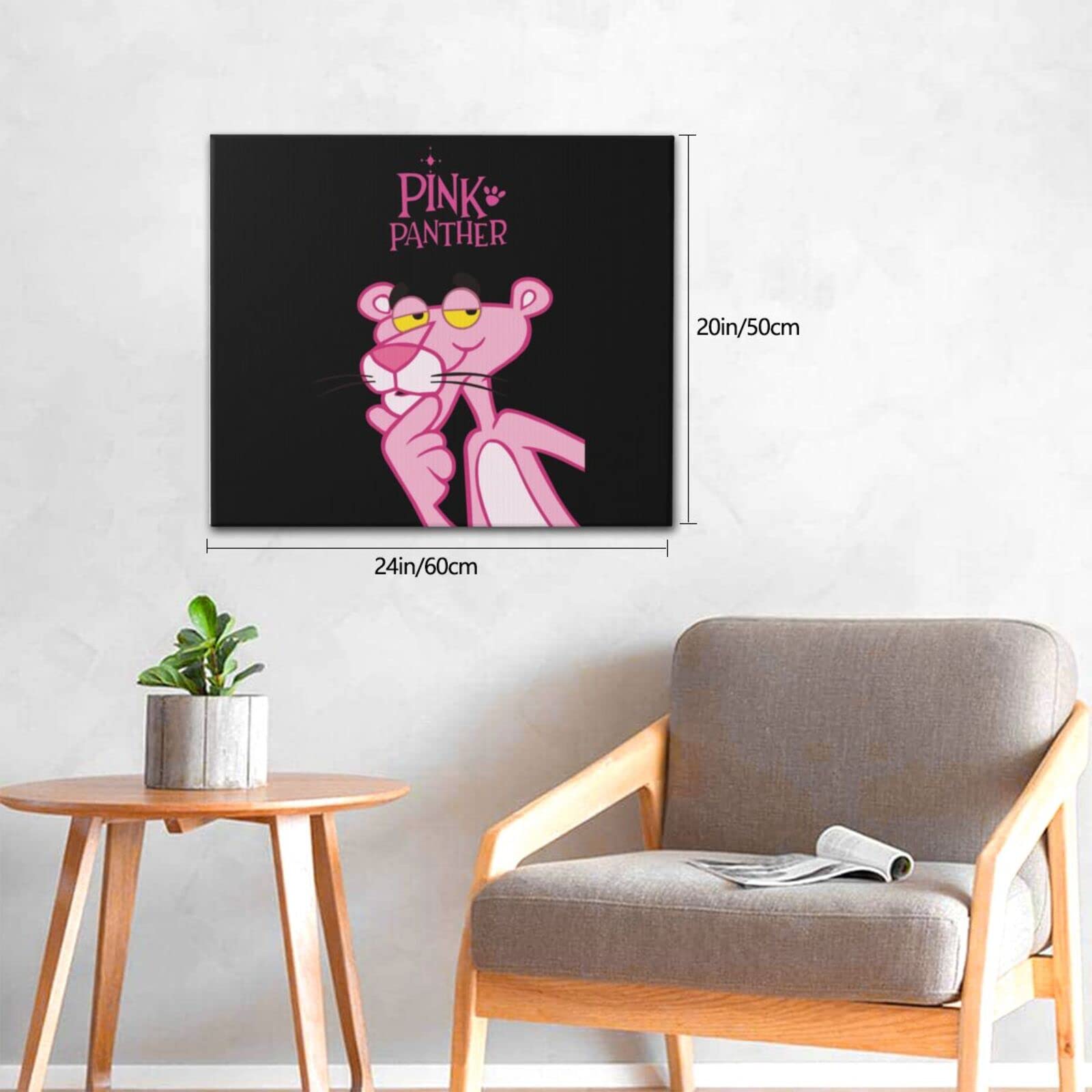 Amazon.co.jp: ピンク・パンサー3 おしゃれ フレームレス装飾絵画