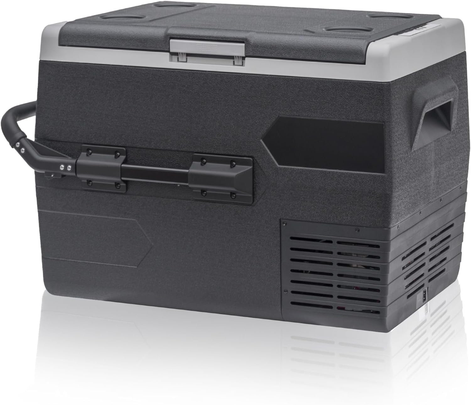 Smad Car Fridge 65L, Portable Desert Camping Fridge, 12/24V Compressor Mini Fridge Freezer, Electric Cool Box for Vehicle Car, Truck, RV, Outdoor, Picnic, Road Trip, -20°C to 20°C