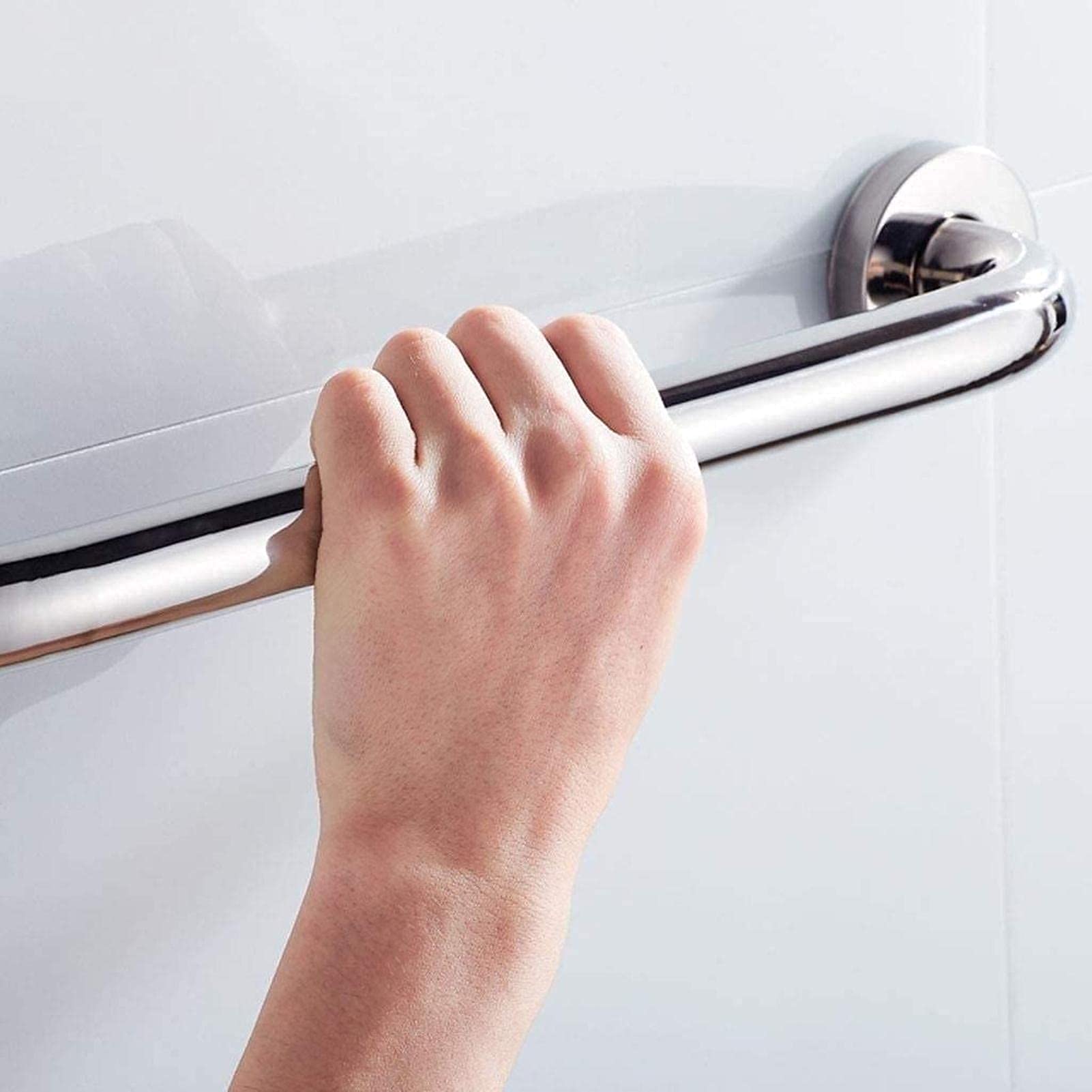 Maniglie per Doccia, ausili per WC, corrimano di Sicurezza Senza Barriere in Bagno, Barre di Supporto di Sicurezza, tiranti di Supporto Antiscivolo per disabili, Adatto per Hotel, corridoi,