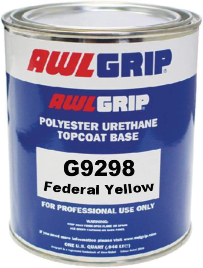 Awlgrip Awlgripxae; Polyester Urethane Topcoat (Color: Federal Yellow, Size: Quart)