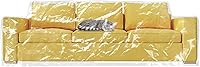 Wokire Clear Waterproof Sofa Cover - Thick Vinyl Pet-Proof Couch Protector for Clawing, Spills, Moving & Storage, Fits 96.5"W Sofas