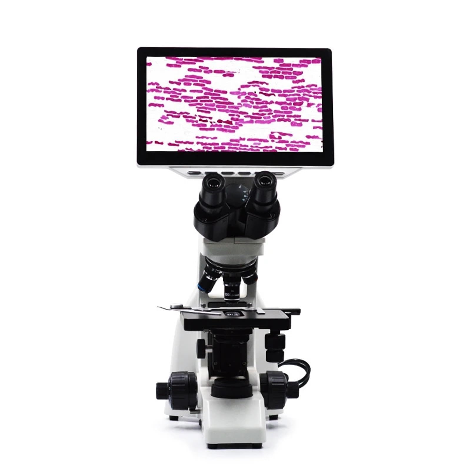 Microscopio Biologico Digitale con Connettività Hdmi E USB - Obiettivo Acromatico per Una Maggiore Nitidezza