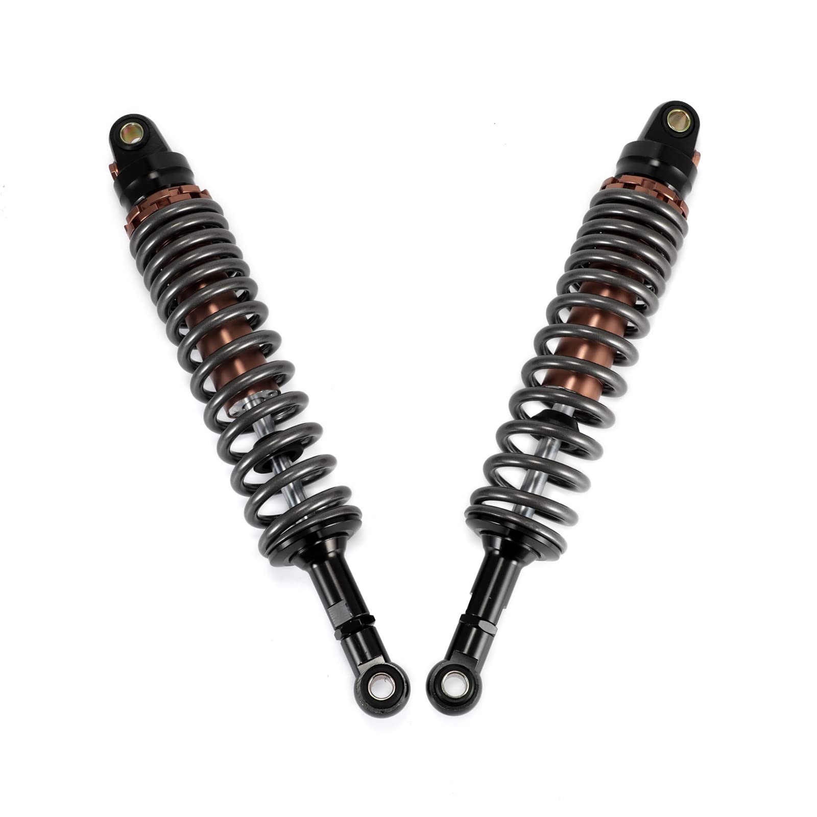 Hegeiisy 350 mm 8 mm veer universele motorfiets schokdemper achterwielophanging ATV Quad Scooter Dirt Bike voor YZF R1 YZF R6 YZF 125 zwart
