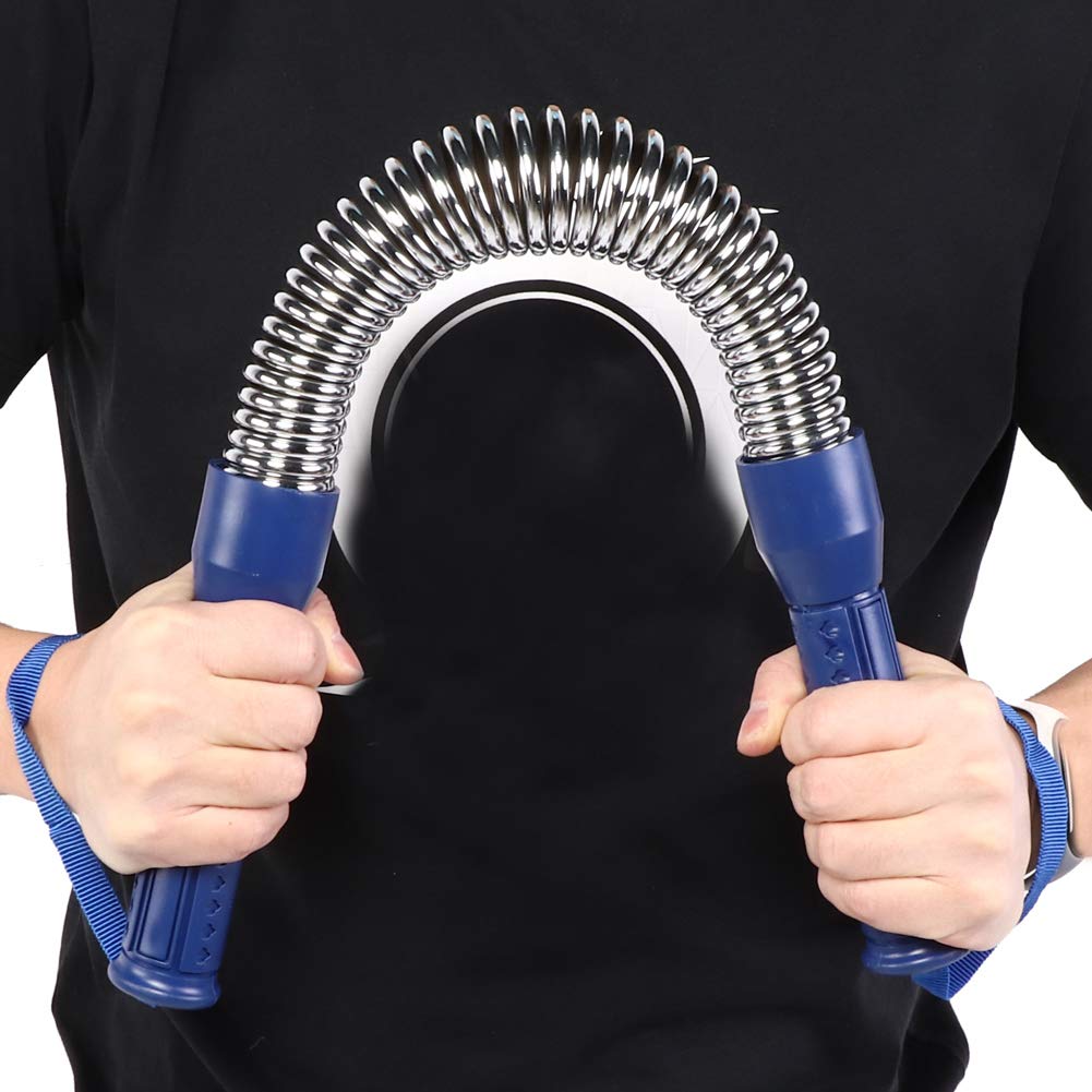 Aramox Entrenador de Fuerza del Brazo, Expansor de Pecho de Acero con Resorte para Ejercitador de Potencia del Antebrazo, Ideal para Entusiastas del Fitness y Culturismo