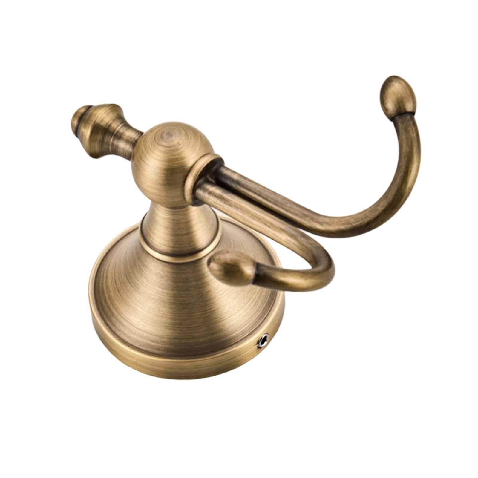 Brass Coat Hook Wall Mounted Towel Hanger Robes Hook Double Prongs Coat Hat Hanger Hardware Wall Mounted