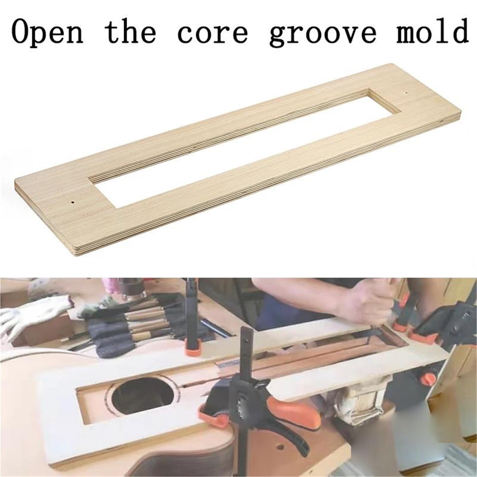 Strumenti Di Riparazione Per Chitarra Materiale Per Modelli Fai Da Te Per Stampi Per Scanalature Del Nucleo Della Chitarra Strumenti Per La Realizzazione