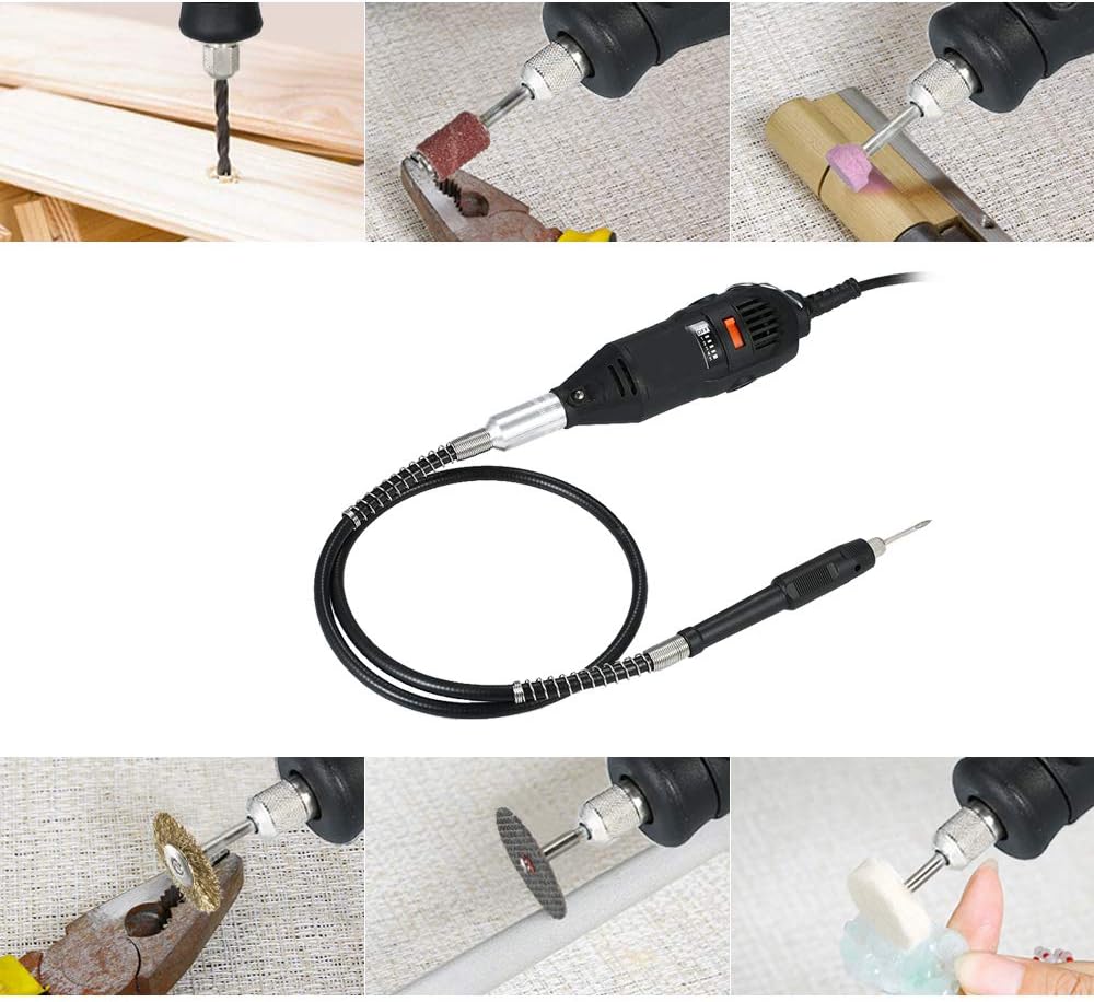Electric Rotary Tool Kit, Mini Handle Electric Drill Set Multi Tool Accessories Kit for Handmade Crafting Projects & DIY Creations