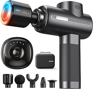 RENPHO Active Thermacool Massage Gun Deep Tissue with Heat and Cold, Mothers Day Gifts, FSA Eligible, Back Massager for Mu...