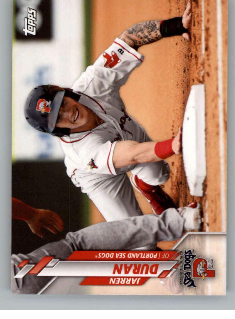 2020 Topps Pro Debut #PD-32 Jarren Duran RC Rookie Portland Sea Dogs Baseball Trading Card